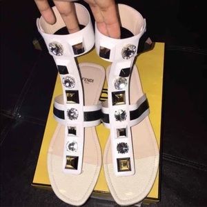 Authentic Embossed Fendi Sandals